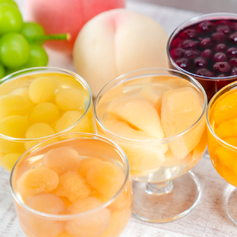 フルーツコンポート・缶詰