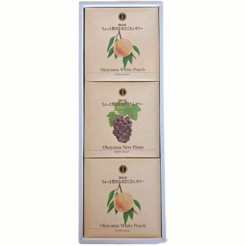 吟果膳　ちょっと贅沢な実だくさんゼリー詰合せ　3個入