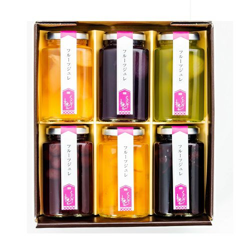 岡山県産 フルーツジュレ詰合せ 6本入