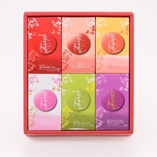 おかやま桃子　アソートギフト12個入（6種）