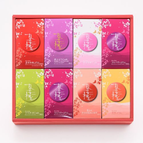 岡山県産フルーツの5本アソート