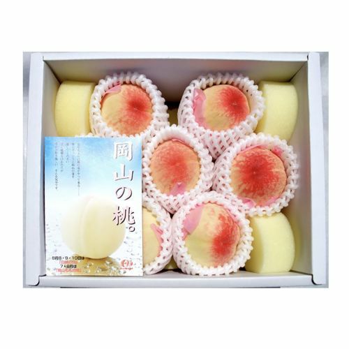 岡山県産 温室桃はなよめ 1.2kg（7～10玉） | くらしき桃子 公式