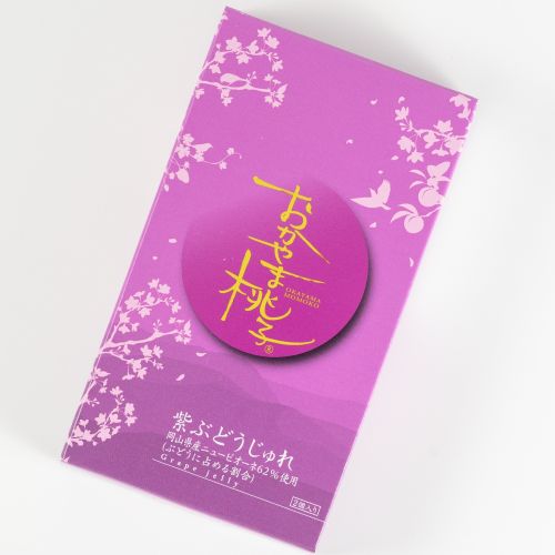 おかやま桃子 紫ぶどうじゅれ 2個入 | くらしき桃子 公式オンライン